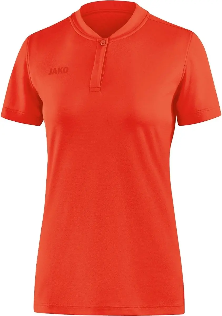JAKO Prestige Polo Dames - Oranje - 34 - afbeelding 5 van 5