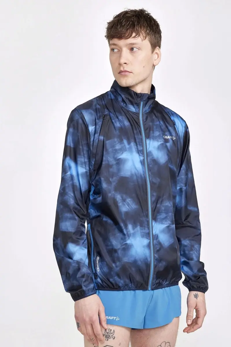 Craft Pro Hypervent Waterdichte Jas Heren - Blauw XL - afbeelding 6 van 6