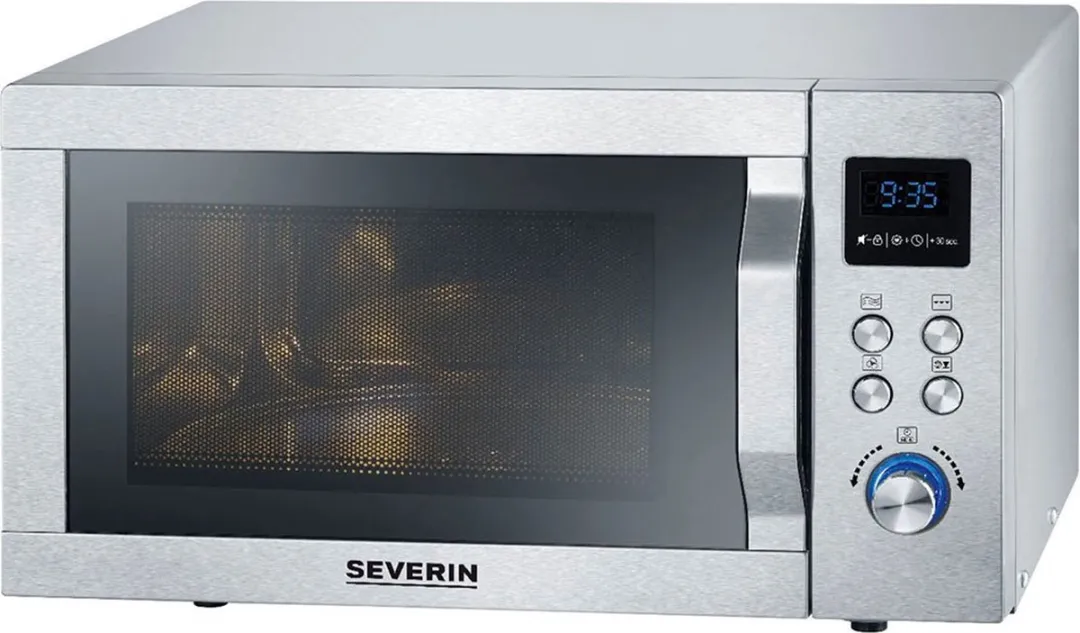 Severin MW 7774 Combi Magnetron 900W - 25L - Zilver