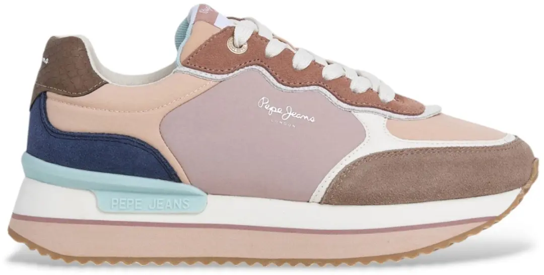 Pepe Jeans Rusper Combi Schoenen Bruin EU 38 Vrouw