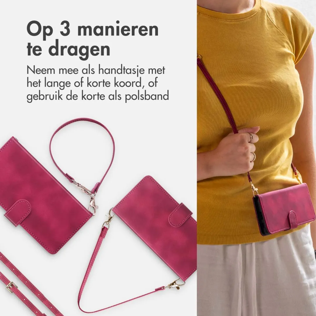 Imoshion Bookcase Hoesje Samsung Galaxy S24 FE - 3 Pasjes - Rood