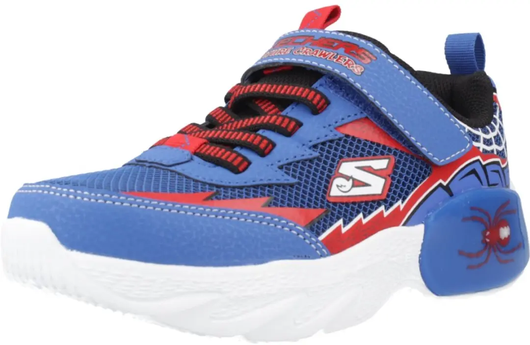 Skechers Creature-Crawlers Jongens Sneakers - Blauw - afbeelding 3 van 6