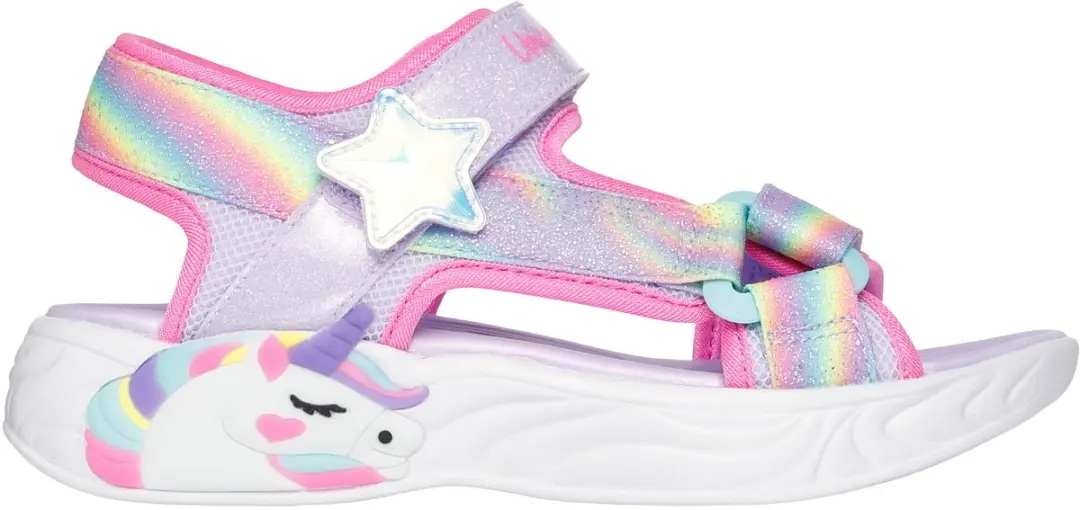 Skechers Unicorn Dreams Zandal- Dreamy