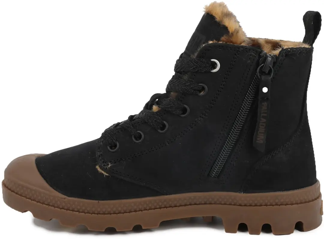 Palladium Pampa HI Zip Dameslaarzen - Zwart - afbeelding 6 van 6