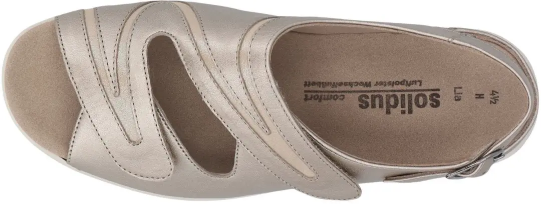 Solidus Lia 043 Dames Sandalen - Beige - afbeelding 5 van 6
