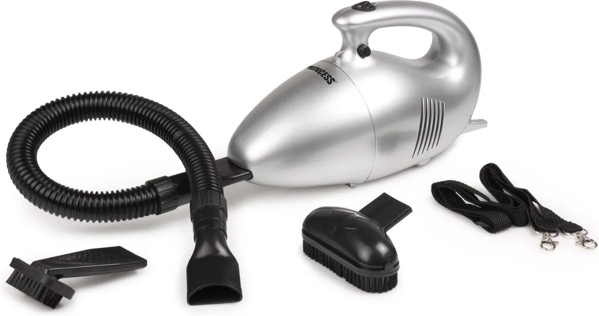 Princess Turbo Tiger Compact Handstofzuiger 418398 - Grijs