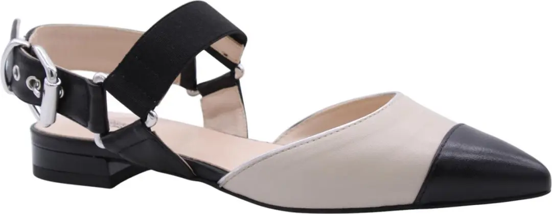 Slippers Nerogiardini Nappa Pandora Ivory Microlite Doha