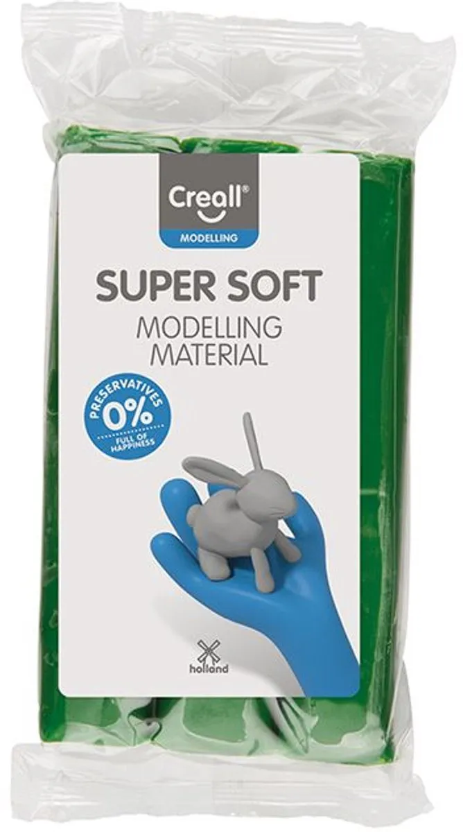 Creall Boetseerklei Supersoft Groen 500g