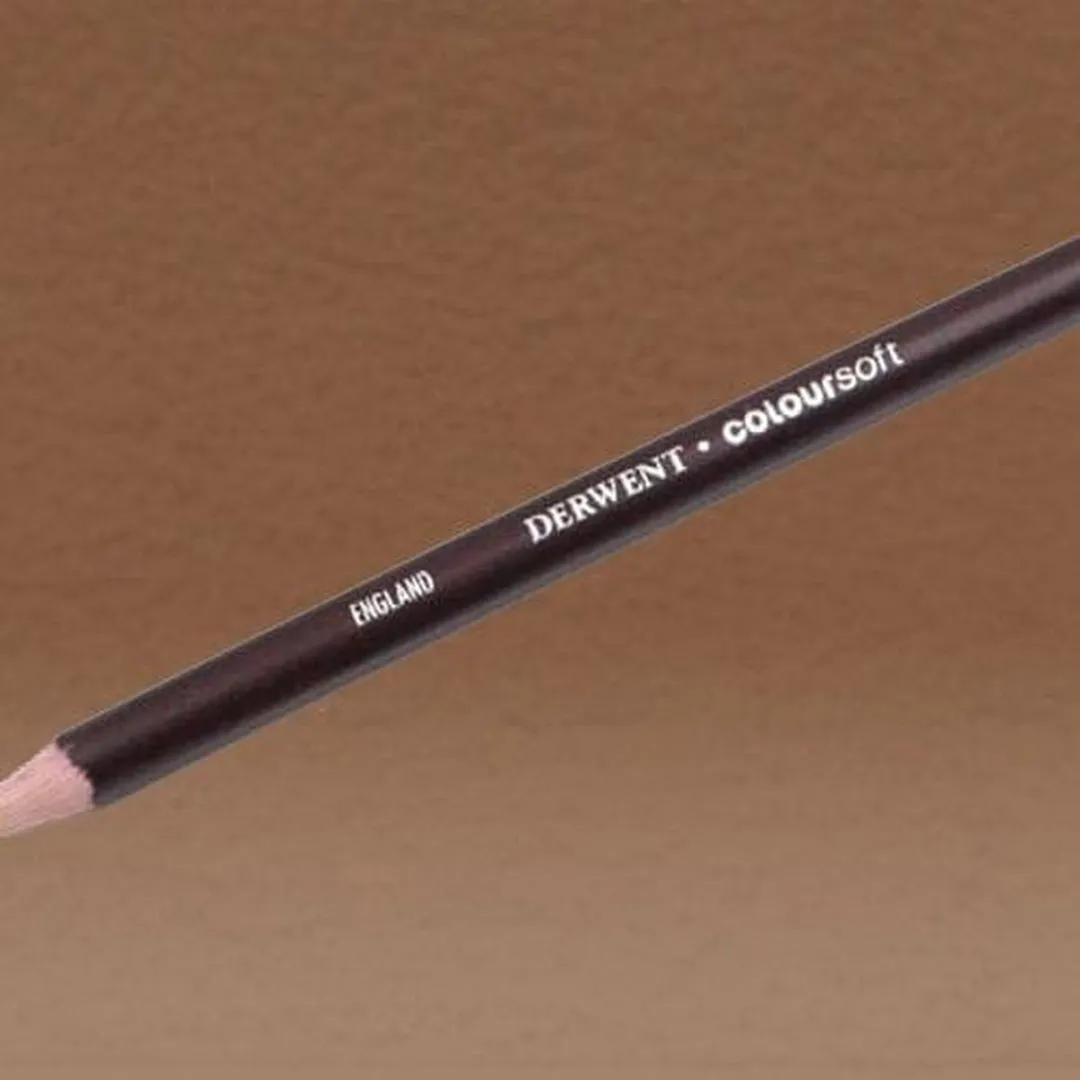 Derwent Coloursoft Potlood Brown Earth Ø8mm