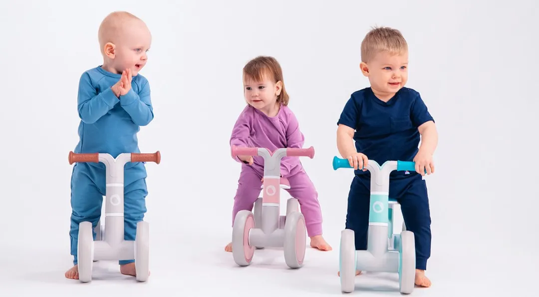 Lionelo Villy Loopfiets 4W Blauw - 1-3 jaar - tot 30kg - afbeelding 6 van 6