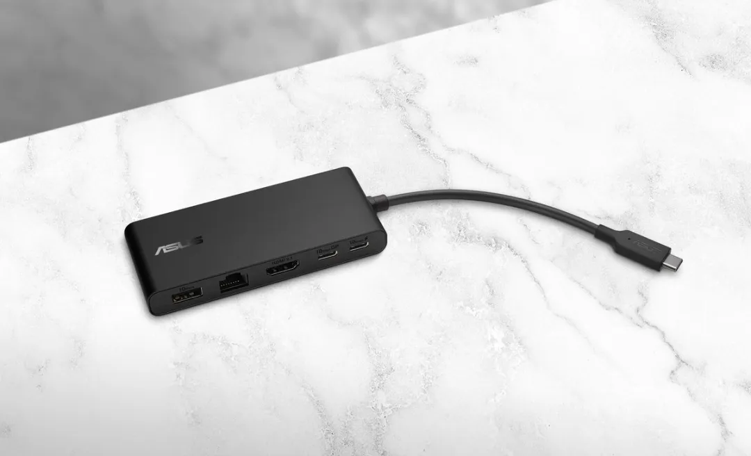 ASUS Dual 4K USB-C Dock DC201 - Laptopdockingstation - USB-C 3.2 Gen 2 - Zwart