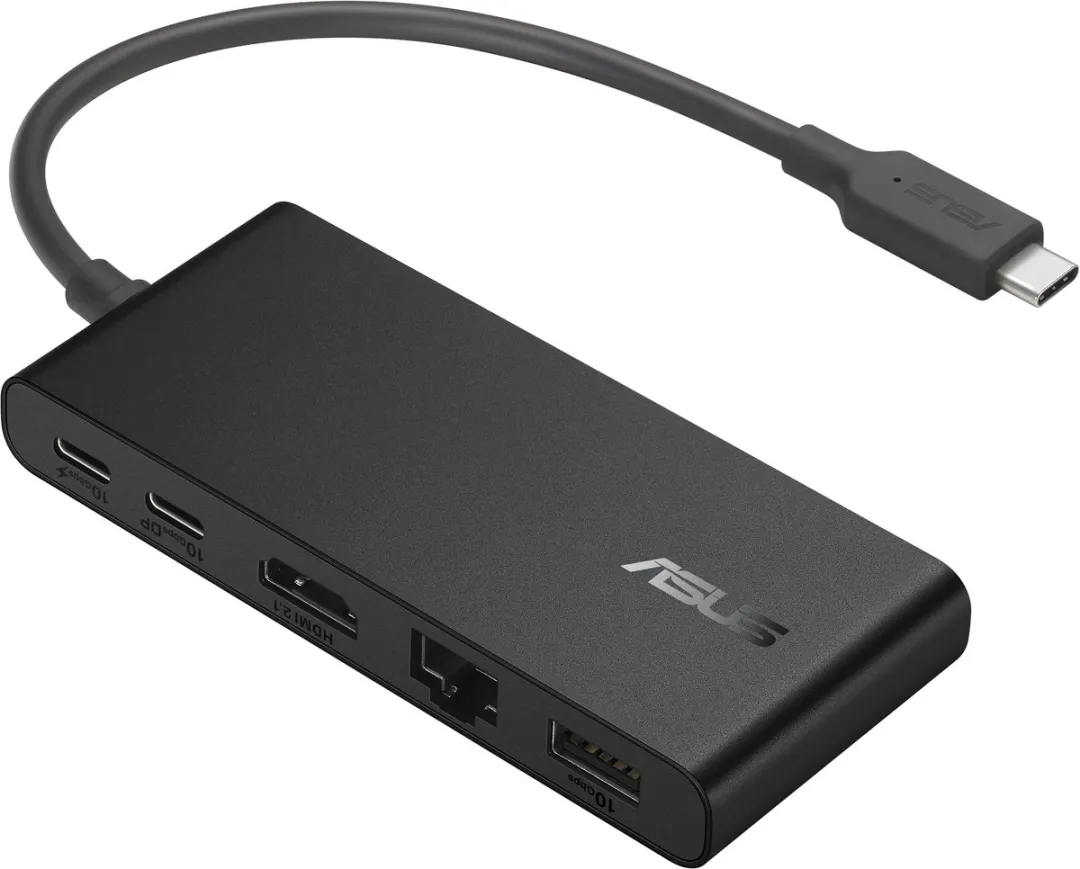 ASUS Dual 4K USB-C Dock DC201 - Laptopdockingstation - USB-C 3.2 Gen 2 - Zwart