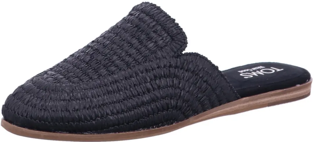 TOMS 10022001 dames slippers zwart maat 37