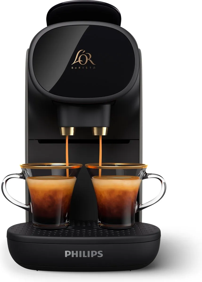 Philips L'OR Barista Sublime Koffiezetapparaat LM9012/20 - Geschikt voor Capsules - Koffiecupmachine Inclusief 9 Espresso en Barista Capsules - Grijs