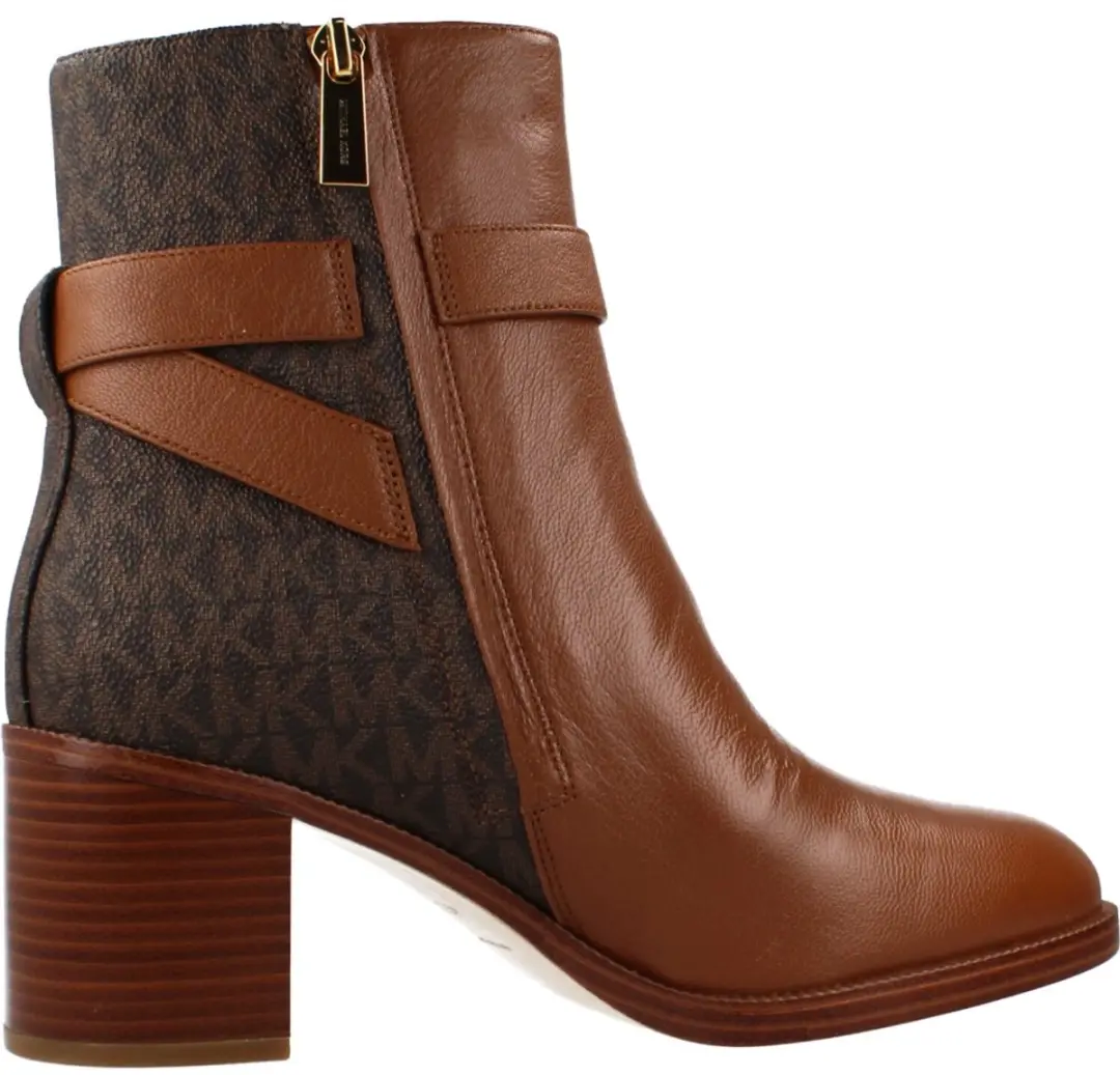 MICHAEL KORS 40T6RCME6L RACHEL HEELED BOOTIE Bruin 39 EU