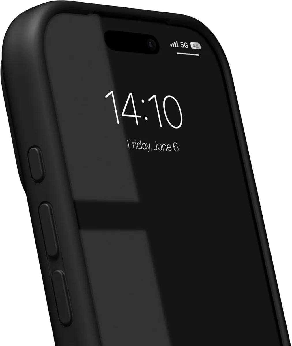 iDeal of Sweden iPhone 17 Pro Silicone Hoes - Zwart - IDSICMS-I2561P-01