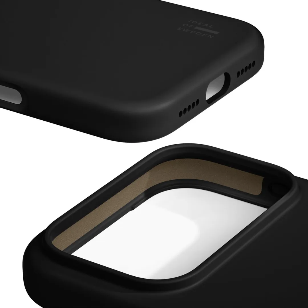 iDeal of Sweden iPhone 17 Pro Silicone Hoes - Zwart - IDSICMS-I2561P-01