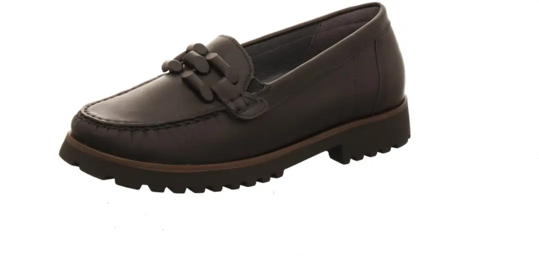 Waldläufer 772526 Elisa H-Weite schwarz dames instappers zwart maat 40.5