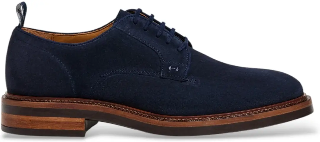Hackett London Donkerblauwe derby-schoenen Egmont