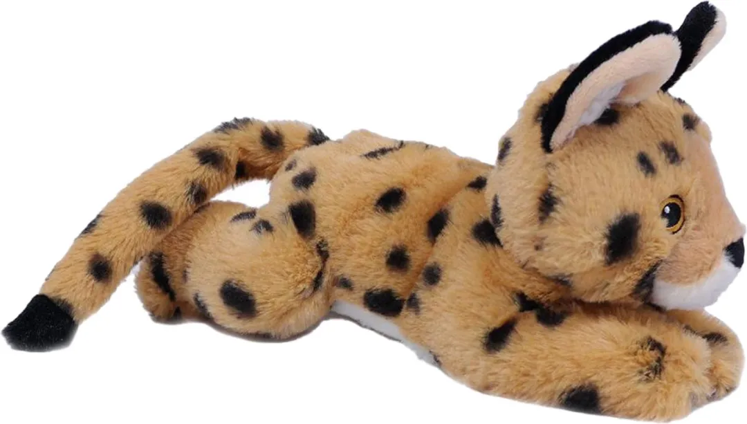 PIA Soft Toys Serval Knuffelkat Beige