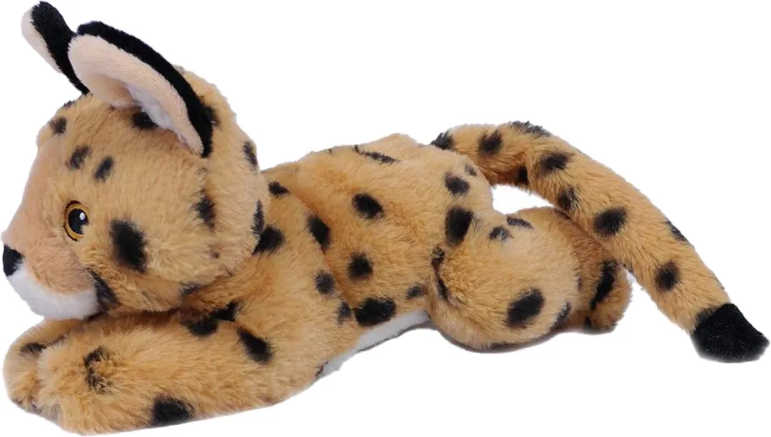 PIA Soft Toys Serval Knuffelkat Beige - 28 cm