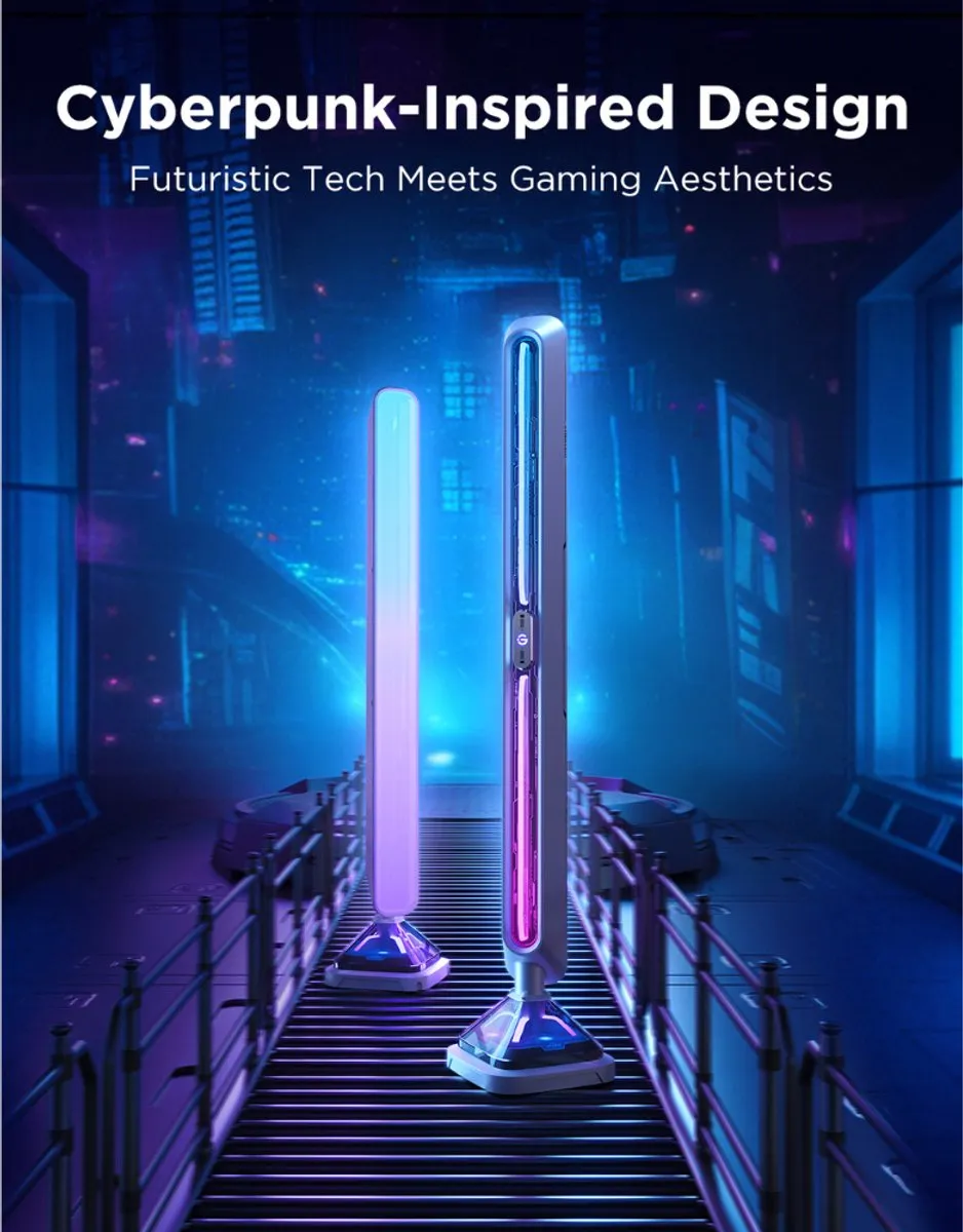 Govee Gaming Light Bars Pro RGBW - 2 Stuks - Grijs