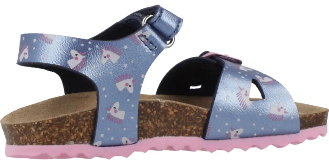 GEOX B SANDAL CHALKI GIRL Blauw 21 EU