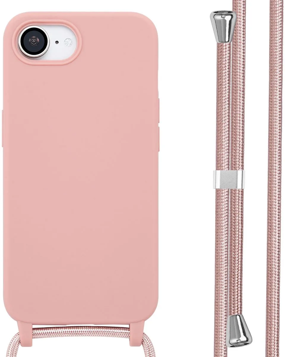 Imoshion iPhone 16e Siliconen Hoesje - Sand Pink