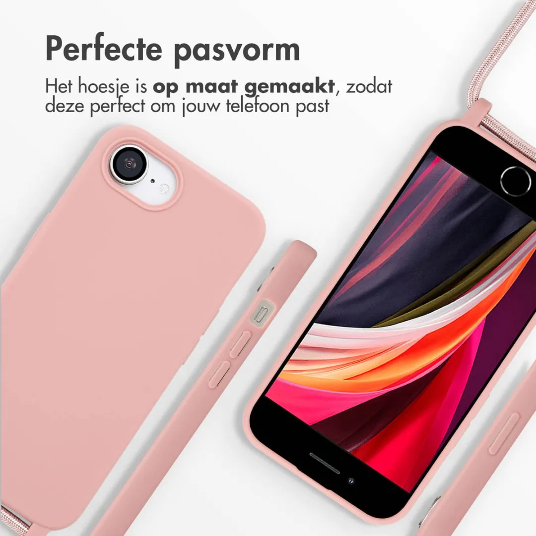 Imoshion iPhone 16e Siliconen Hoesje - Sand Pink