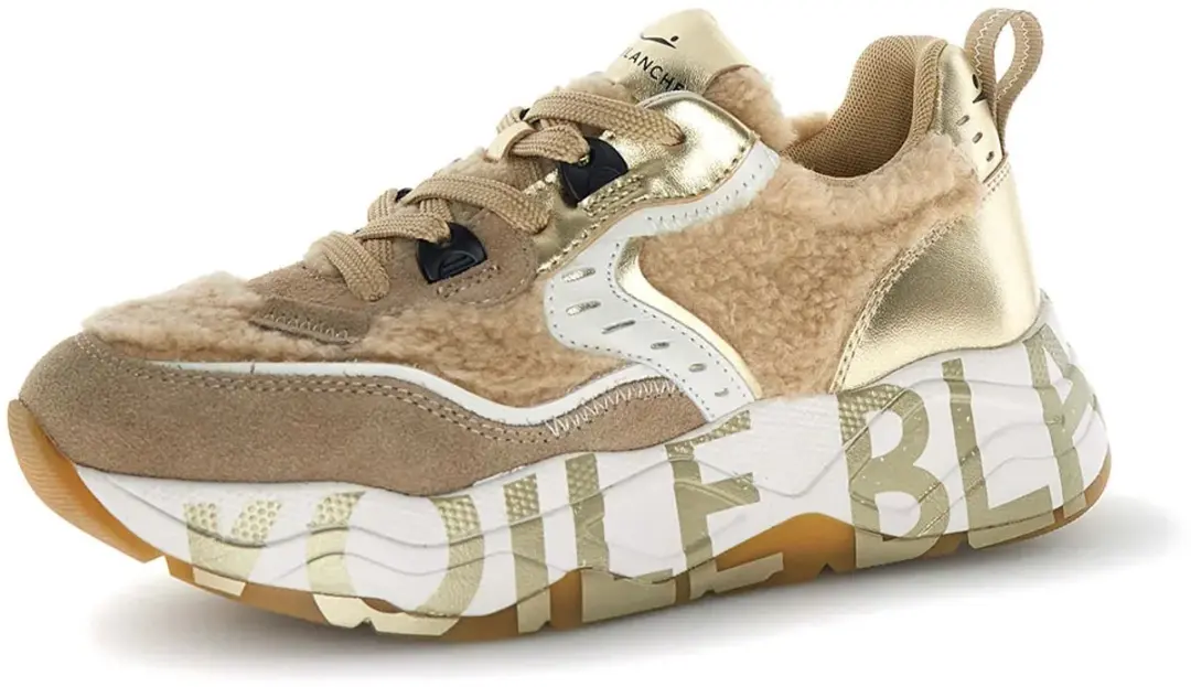 Voile Blanche Club105 Sneakers - Light Brown - afbeelding 4 van 6