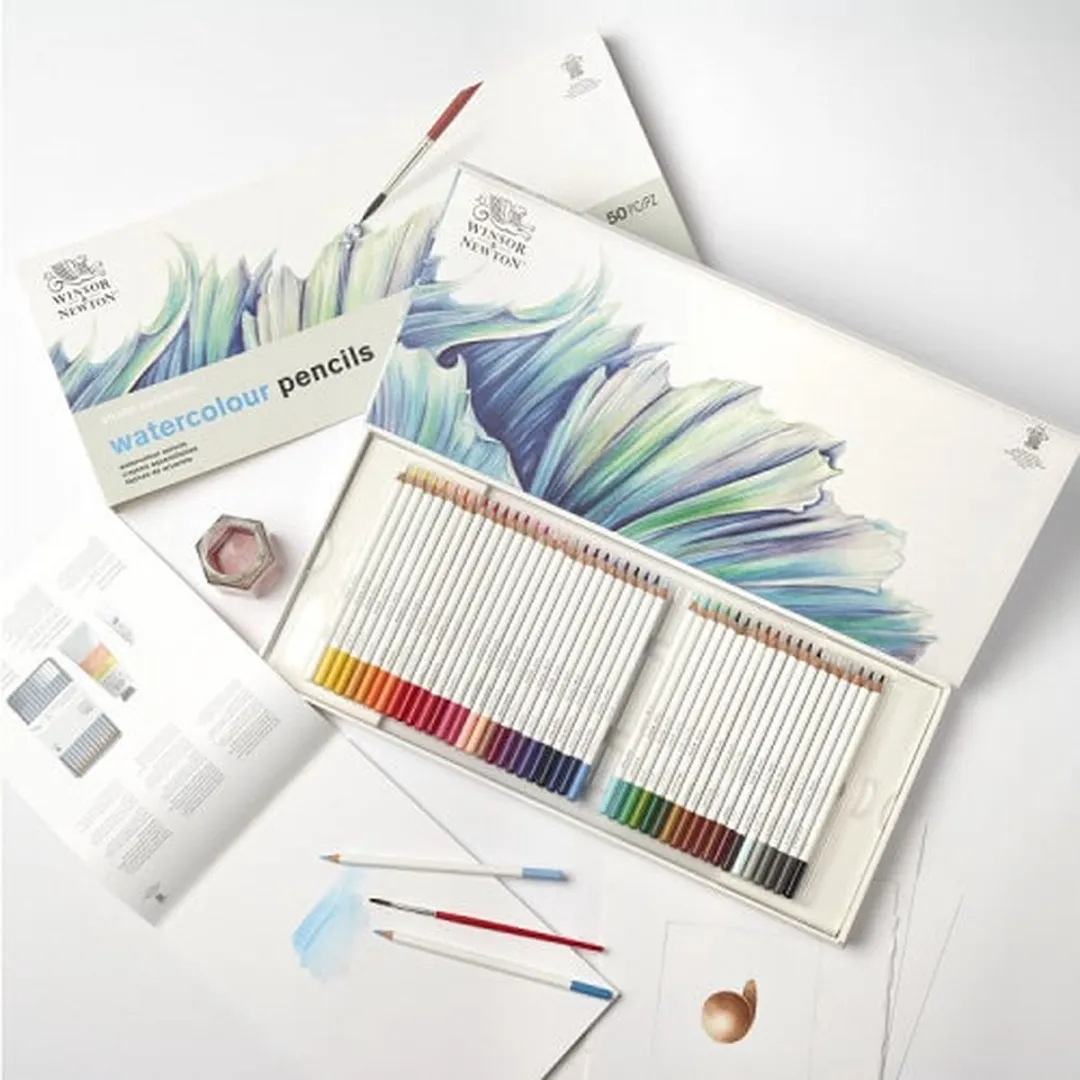 Winsor & Newton Studio Collection Waterverfpotloden - 48 Kleuren