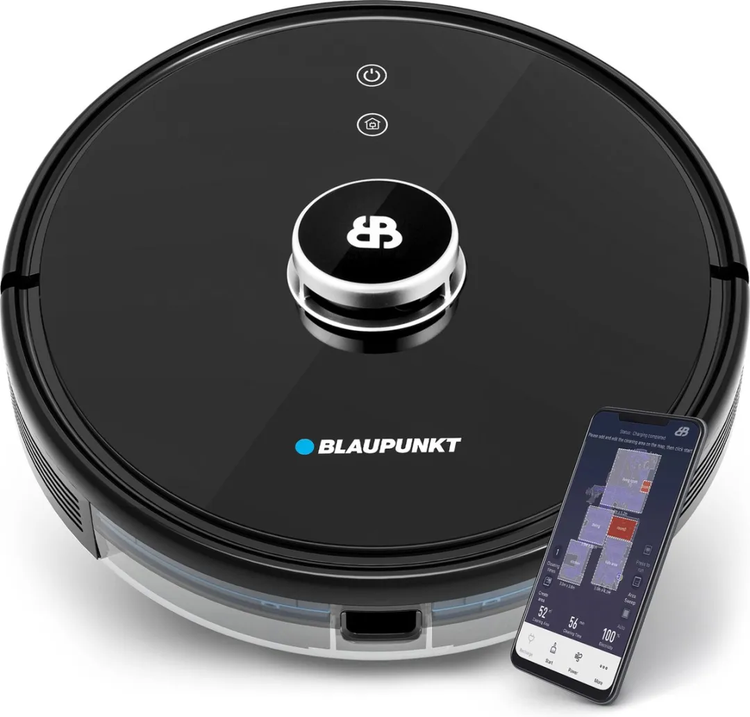 Blaupunkt Bluebot XTREME Robotstofzuiger - 3000Pa - Zwart