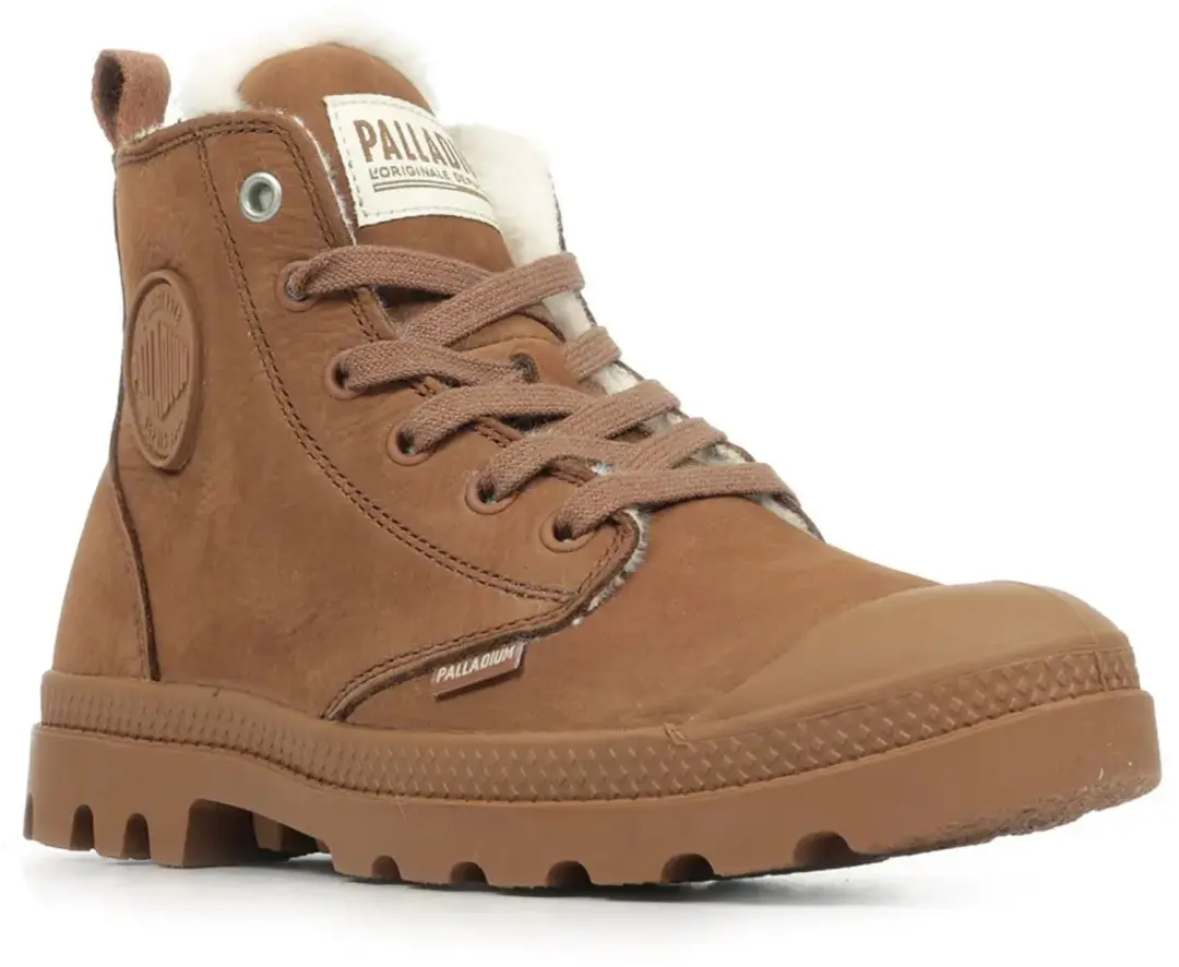 Palladium Pampa Hi Veterschoenen - Bruin - 36 - afbeelding 2 van 6
