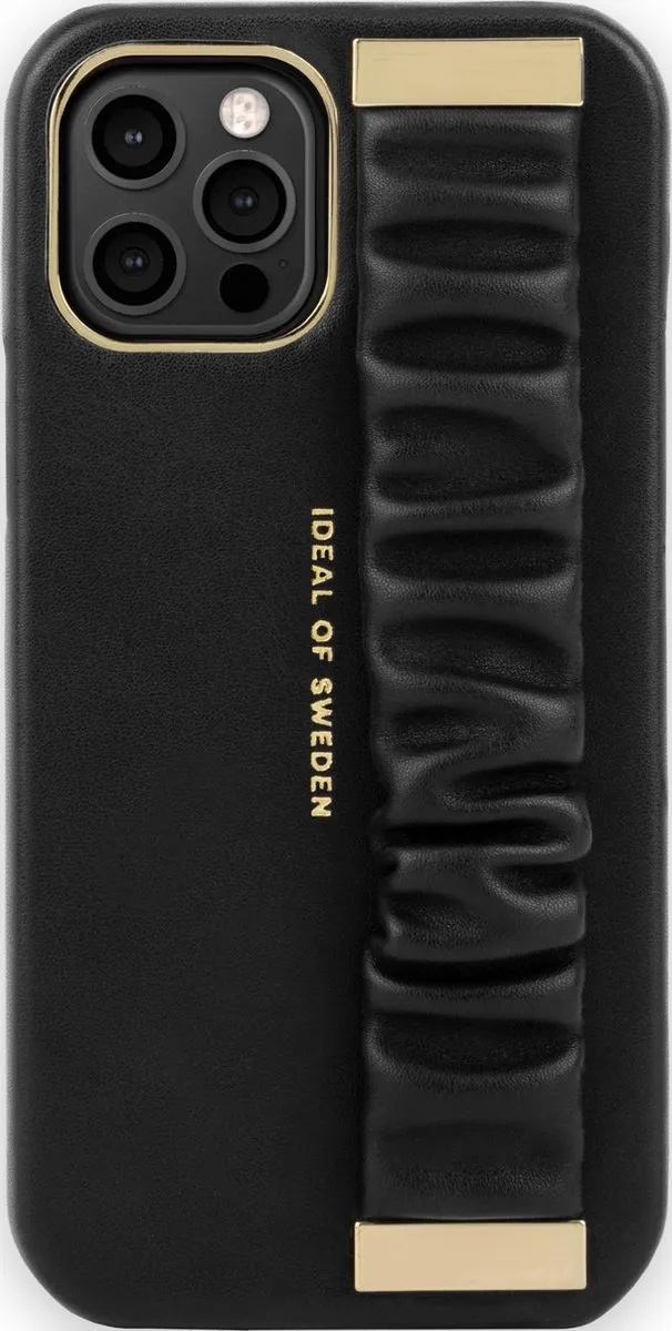 iDeal of Sweden Statement Case Top-Handle iPhone 12/12 Pro Ruffle Noir