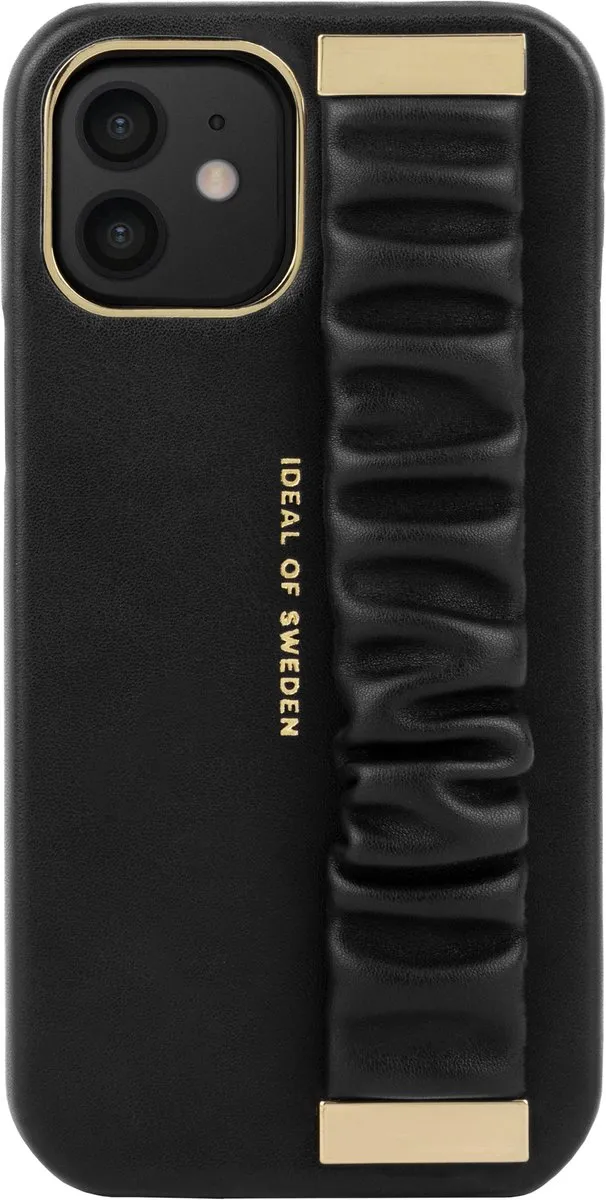 iDeal of Sweden Statement Case Top-Handle iPhone 12/12 Pro Ruffle Noir - 3 Pasjes - afbeelding 6 van 6