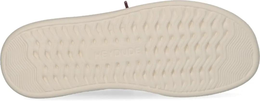 HEYDUDE Wendy Rise Chambray Grid Instappers - Rose Purple - afbeelding 4 van 6