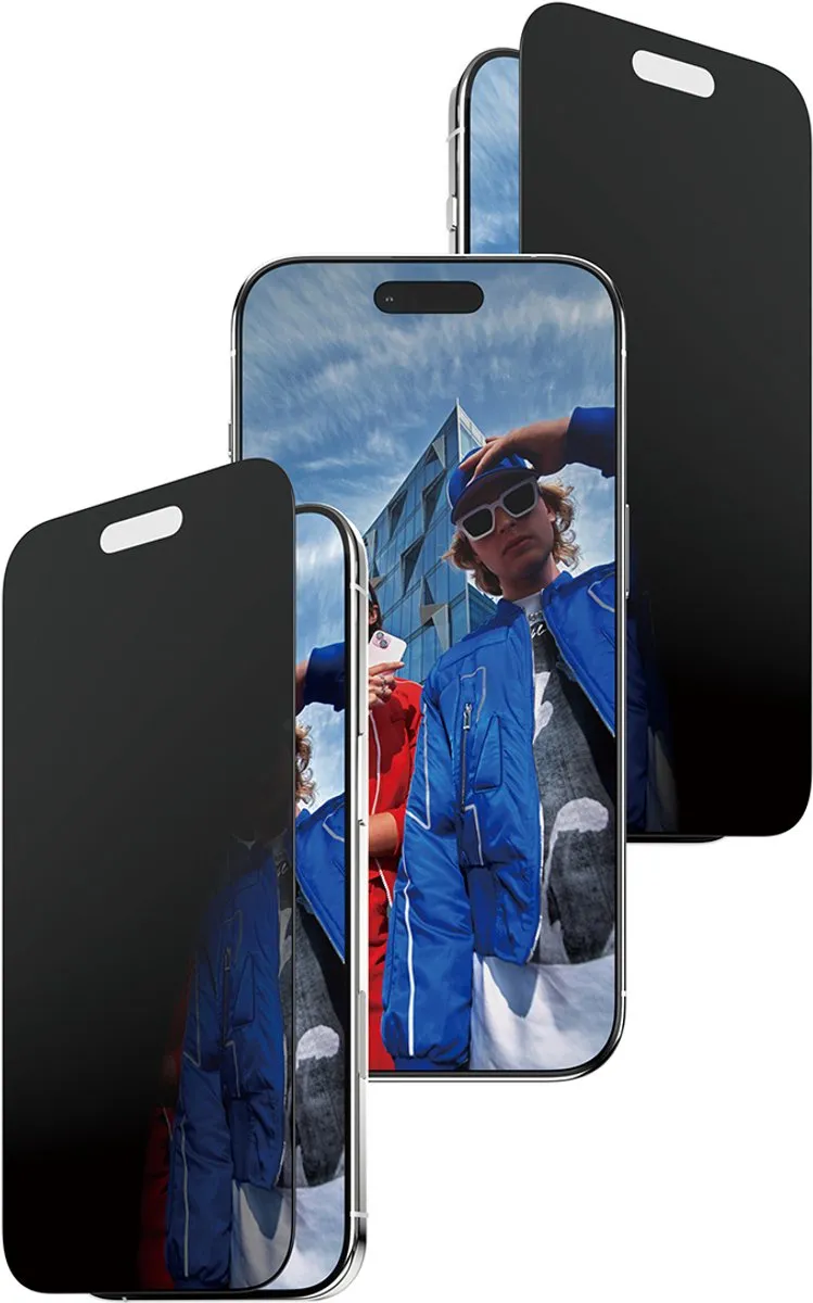 PanzerGlass Privacy Screen Protector iPhone 17 Pro - Ultra-Wide Fit - PG53680