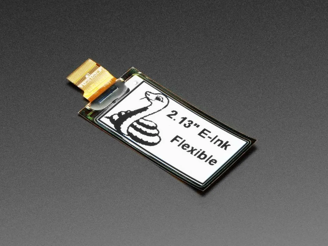 Adafruit 2.13inch Flexible eInk Display 212x104 Monochroom
