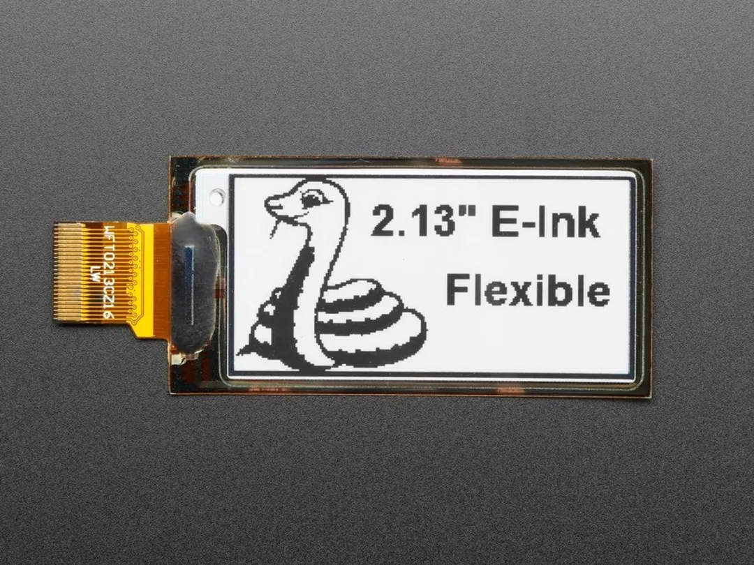 Adafruit 2.13inch Flexible eInk Display 212x104 Monochroom