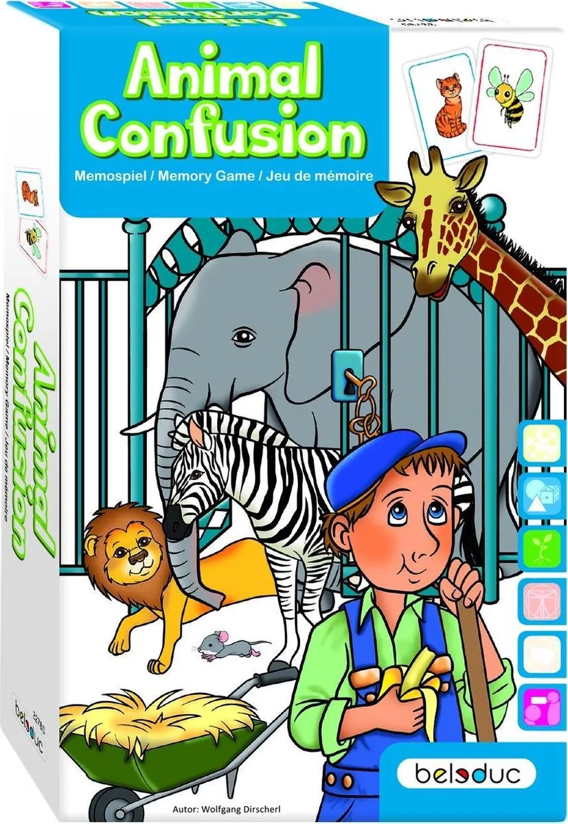 Beleduc Animal Confusion Spel