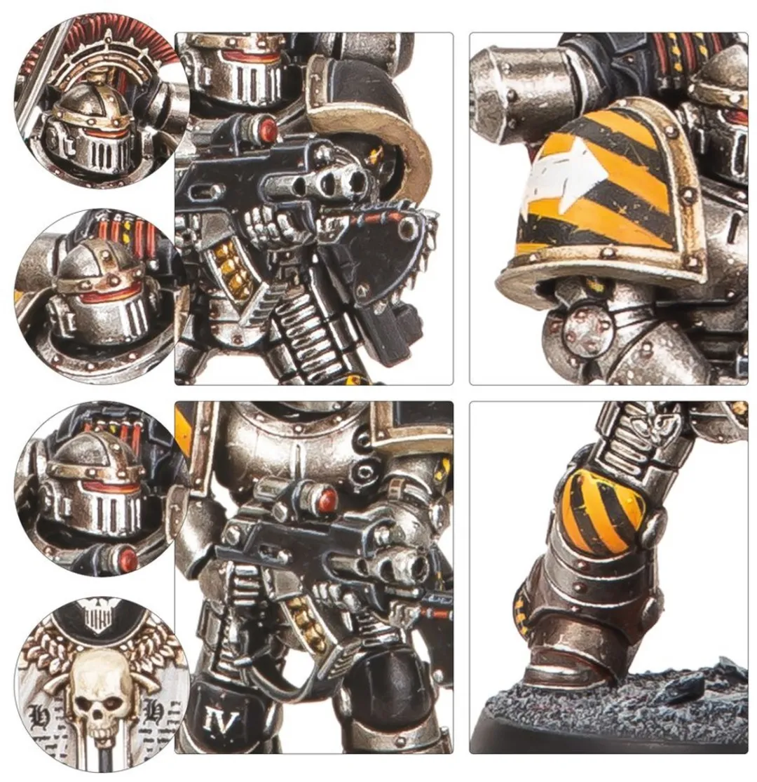 Games Workshop Horus Heresy MKII Tactical Squad 344 Onderdelen