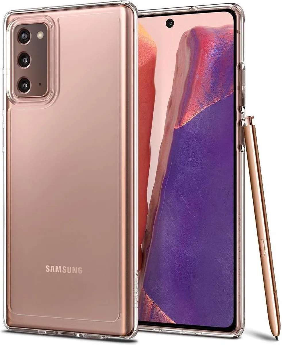 Spigen Ultra Hybrid ACS01419 Hoesje - Samsung Galaxy Note20 - Transparant