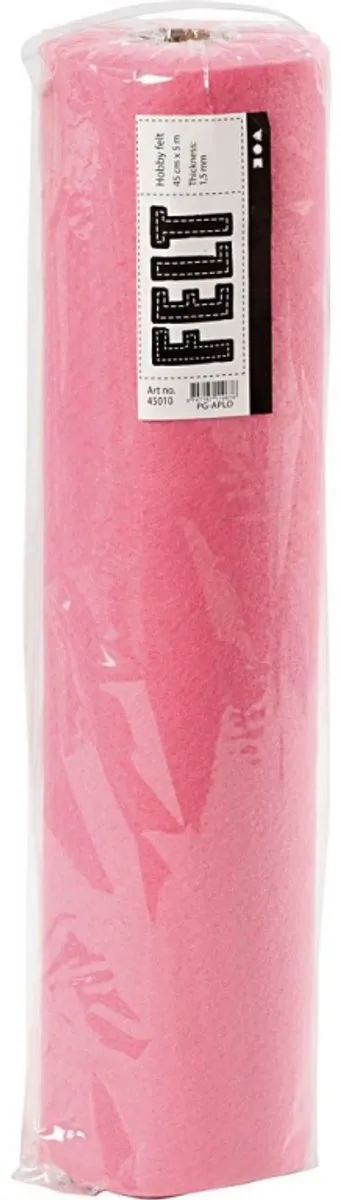 Creativ Company Hobbyvilt Rol 5m - Roze