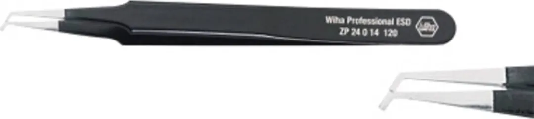 Wiha ZP 24 0 14 SMD-pincet ESD - 120mm - Type 12