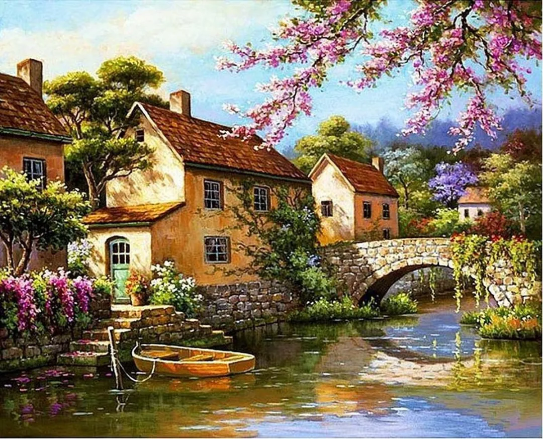 VDTOYS Diamond Painting VDTB160 Old Farm 3