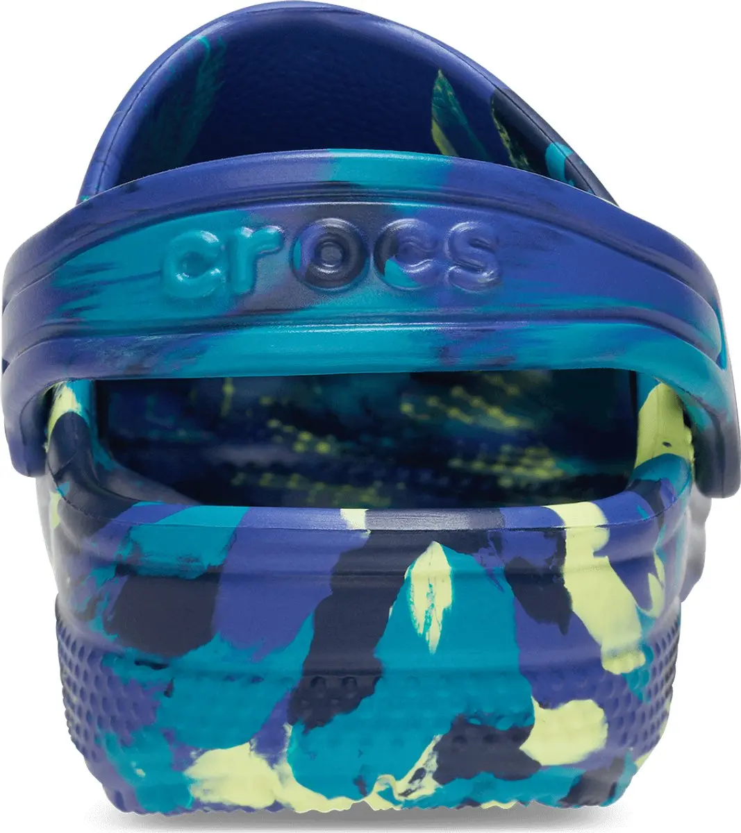 Crocs Classic Marbled Clog Kids - Navy/Turbo Teal - 28-29 - afbeelding 6 van 6