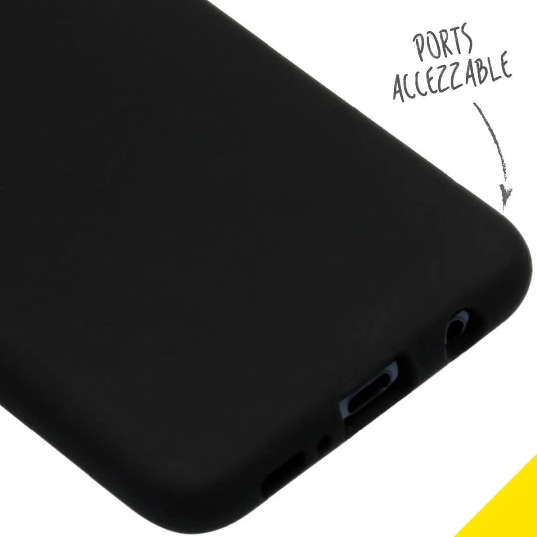 Accezz Hoesje Samsung Galaxy S10e - Zwart