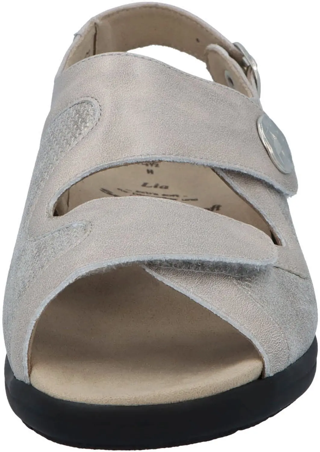Solidus 73500 Dames Sandalen - Wijdte H - Grijs - afbeelding 2 van 6