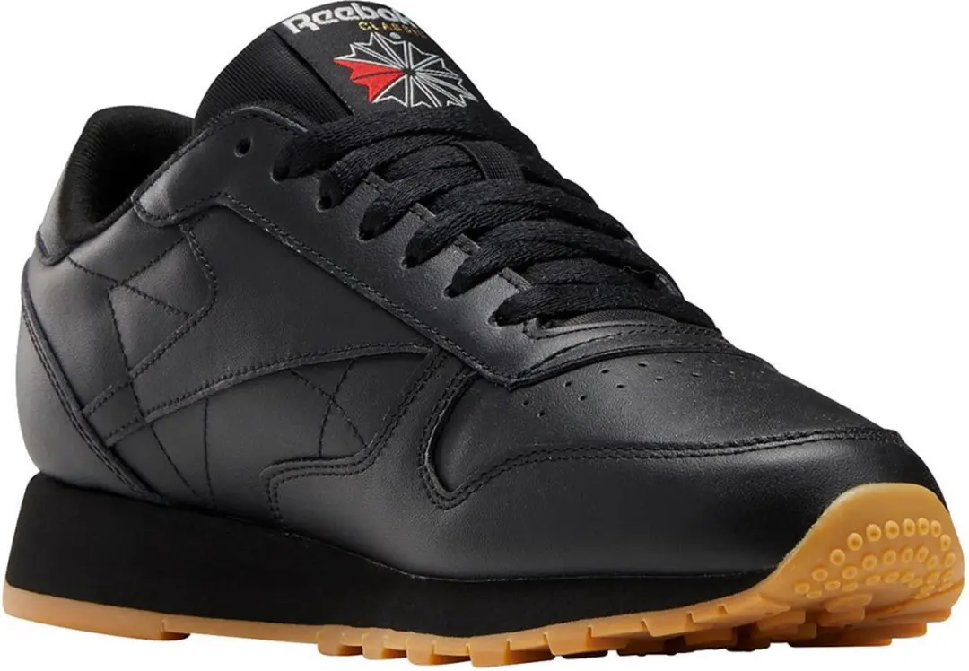 Reebok Classic Leather Sneakers - 45 - Zwart - afbeelding 3 van 6