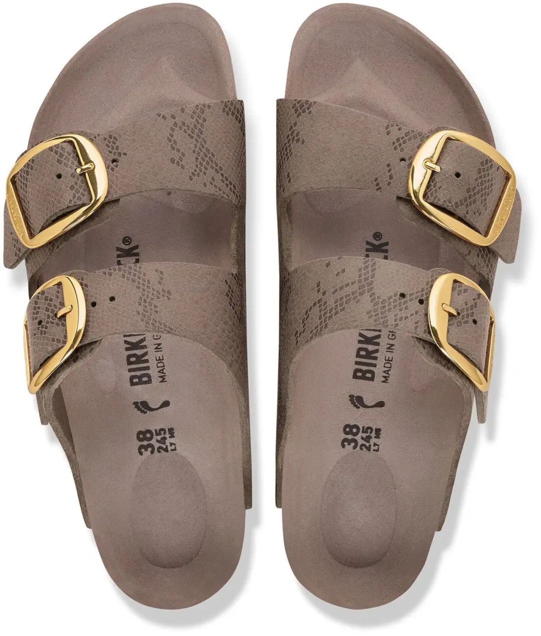 Birkenstock Arizona Big Buckle Sandalen - Bruin - afbeelding 5 van 5